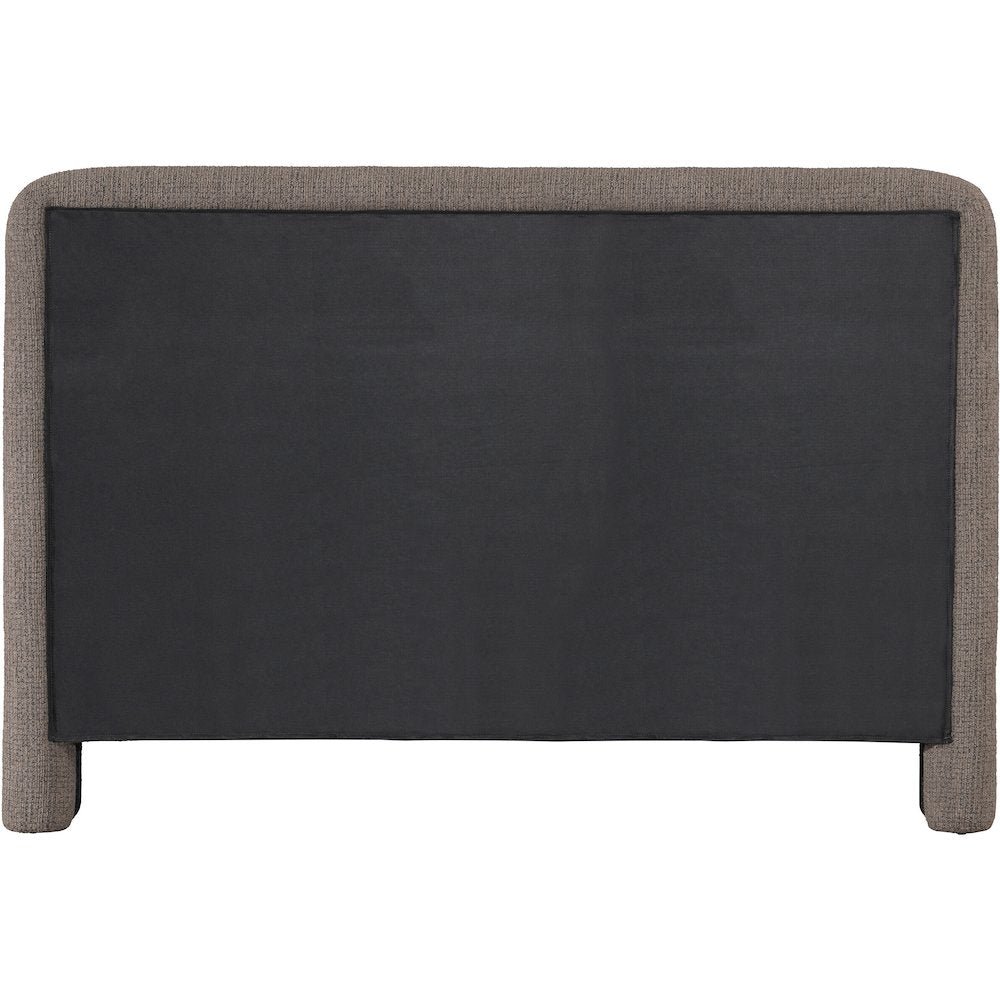 Baylor Brown Fabric With Interwoven Chenille Upholstered Queen Bed