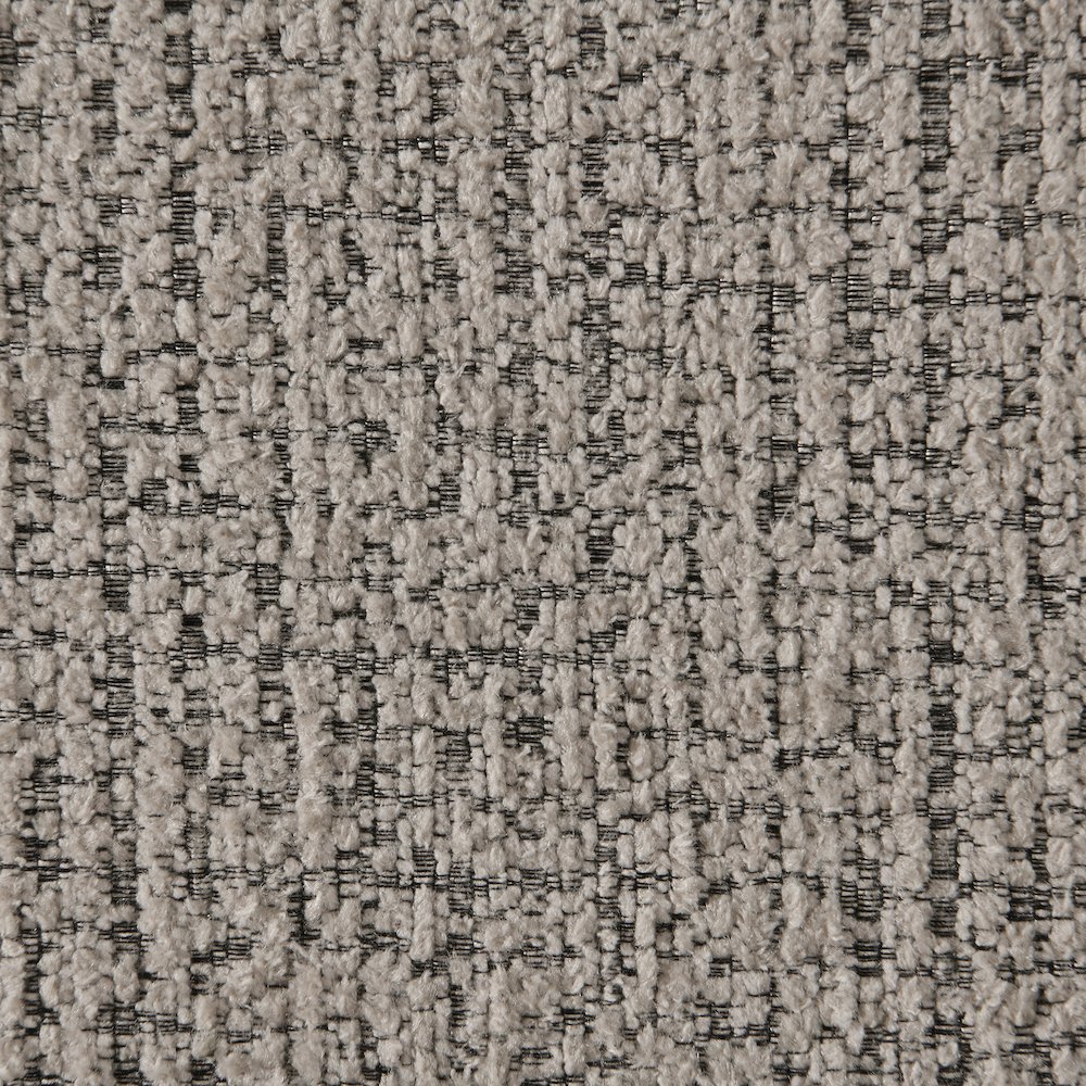 Baylor Taupe Fabric With Interwoven Chenille Upholstered Twin Bed