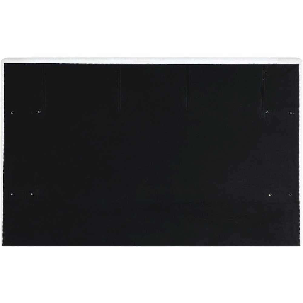 Bennet Cream Linen Textured Fabric Upholstered Queen Bed