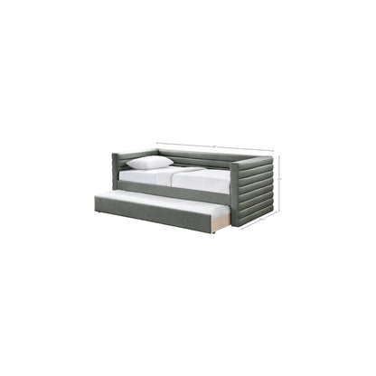 Beverly Green Vegan Leather Twin Daybed