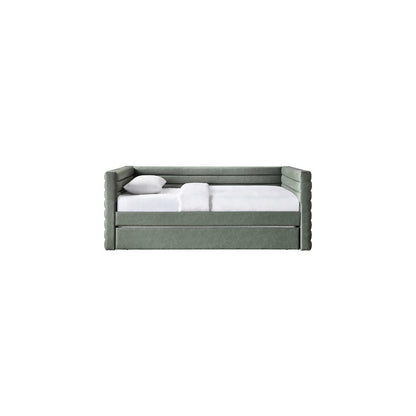 Beverly Green Vegan Leather Twin Daybed