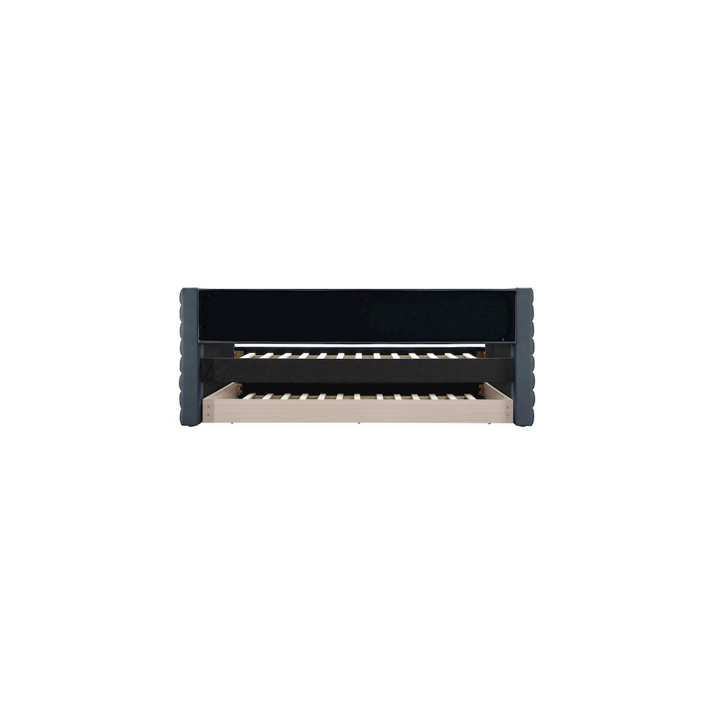 Beverly Navy Vegan Leather Twin Daybed