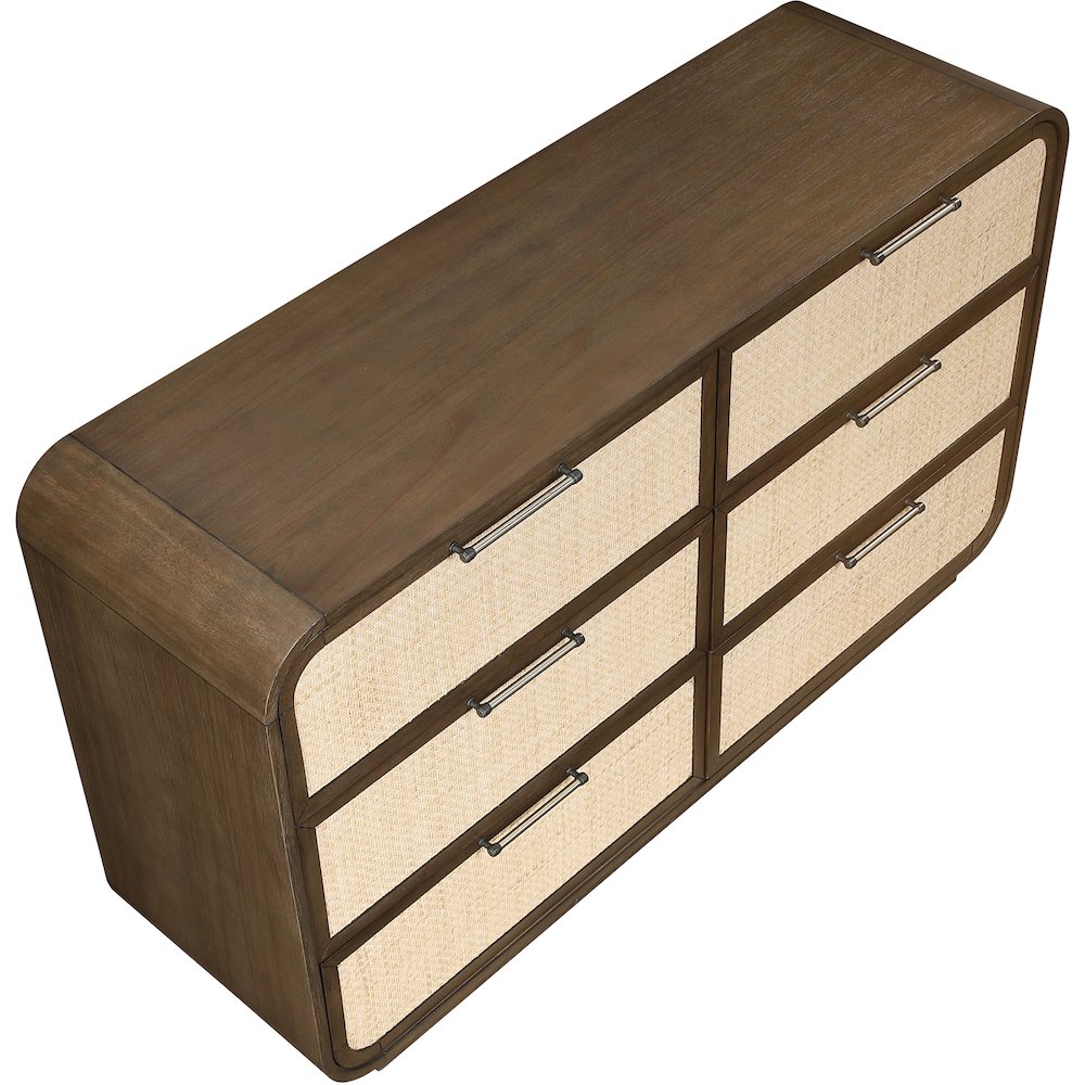 Windsor Brown Solid Wood Dresser