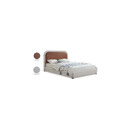 Blake Brown Vegan Leather Full Bed