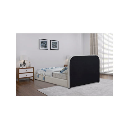 Blake Brown Vegan Leather Queen Bed