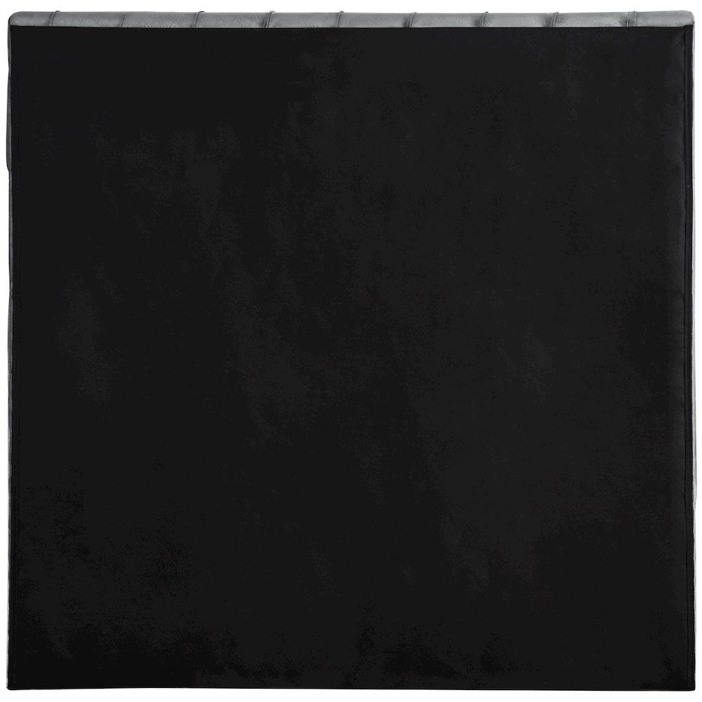 Bliss Grey Velvet Twin Bed