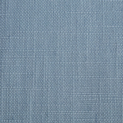 Brooke Light Blue Linen Textured Fabric King Bed