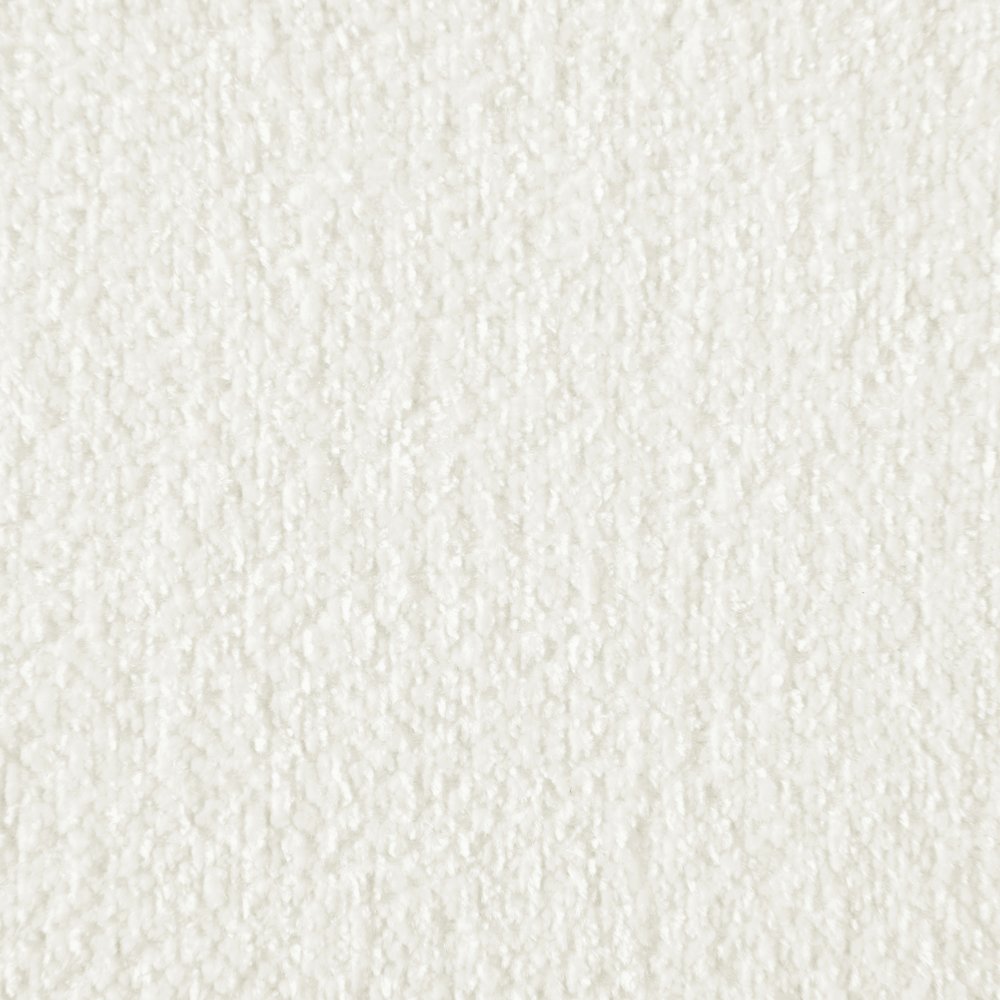Carlin Cream Chenille Fabric Full Bed