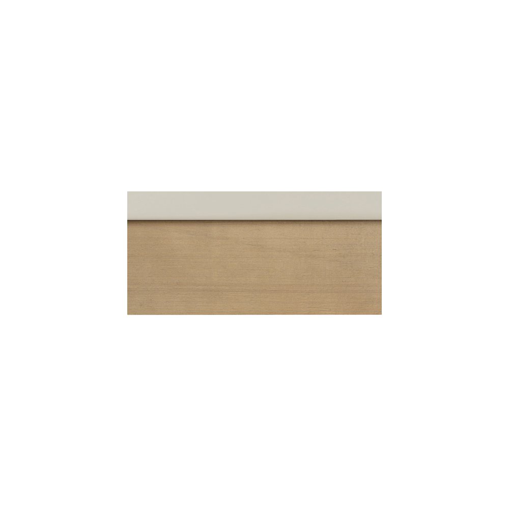 Casa Cream Vegan Leather King Bed