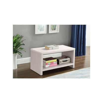 Cleo Cream Velvet Night Stand