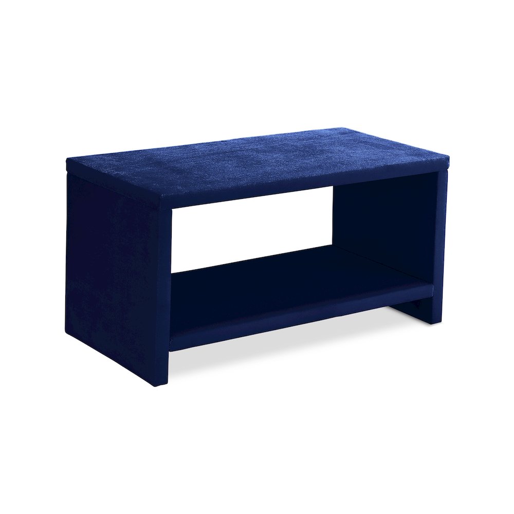 Cleo Navy Velvet Night Stand