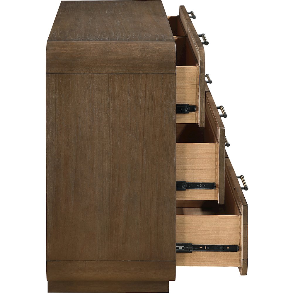 Windsor Brown Solid Wood Dresser