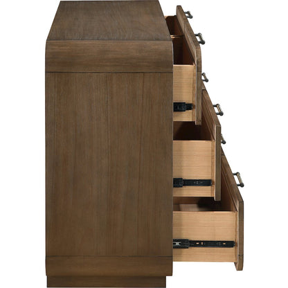 Windsor Brown Solid Wood Dresser