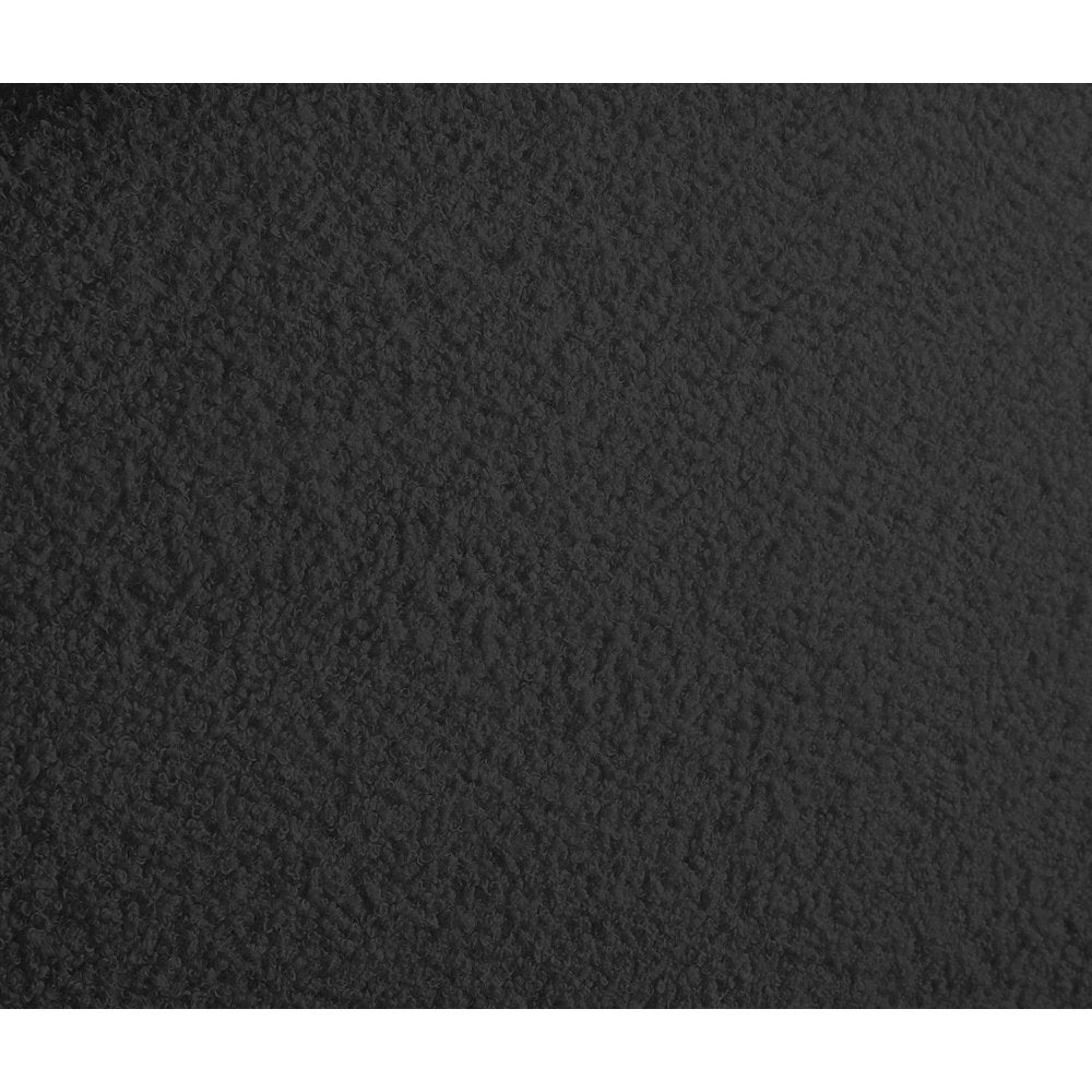 Dane Black Teddy Fabric Full Bed