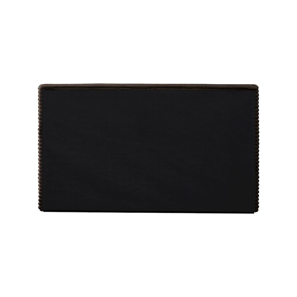 Dexter Brown Corduroy Fabric Full Bed