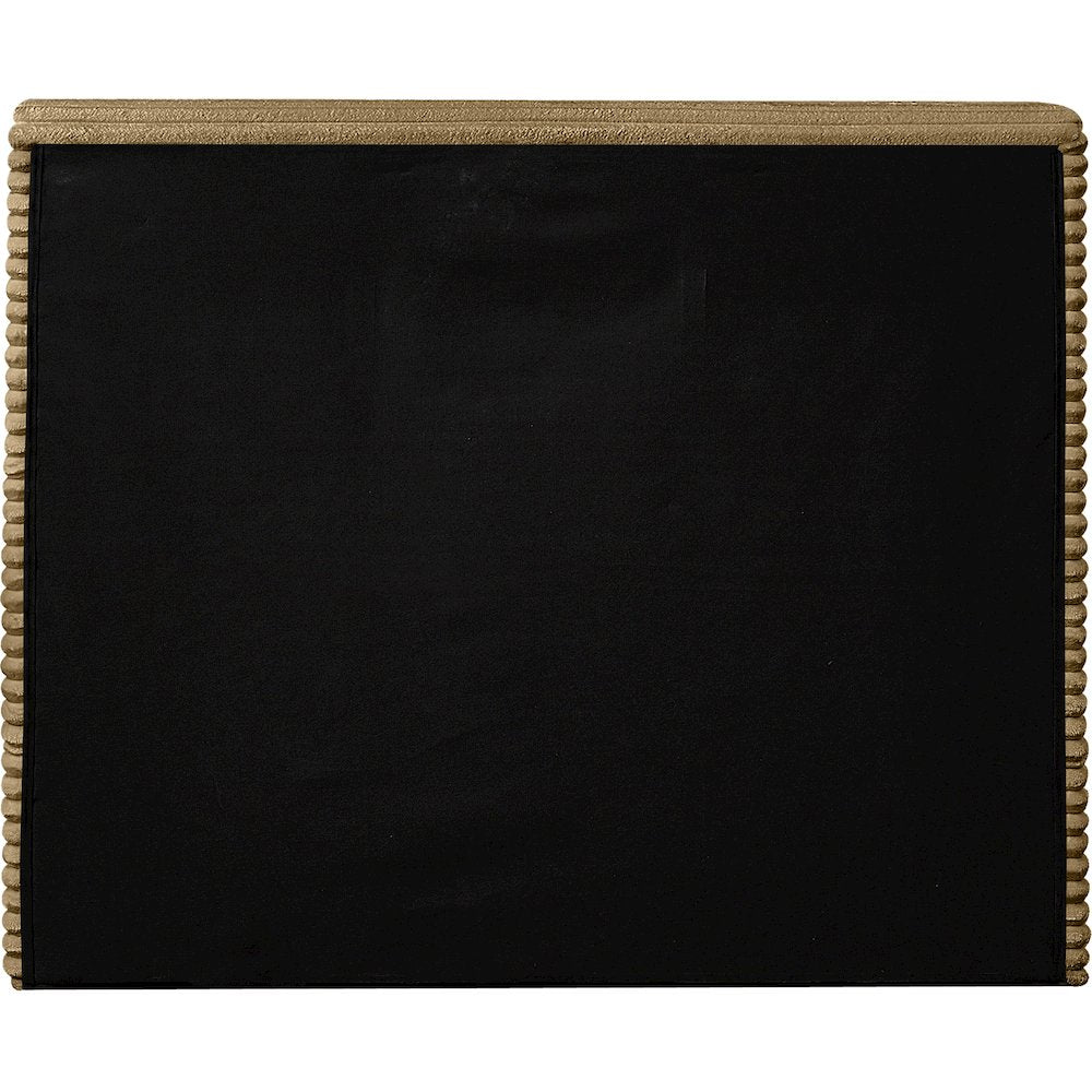 Dexter Camel Corduroy Fabric Twin Bed