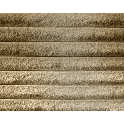 Dexter Camel Corduroy Fabric Twin Bed
