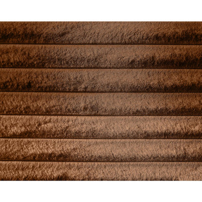 Dexter Saddle Corduroy Fabric King Bed