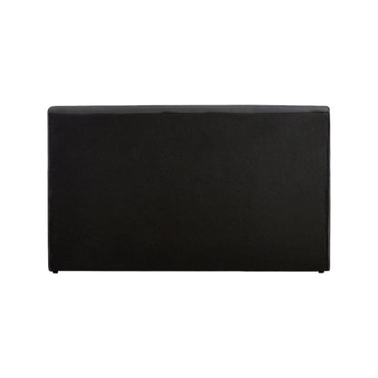 Dorian Black Velvet Full Bed