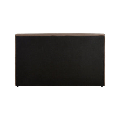 Dorian Brown Velvet Full Bed