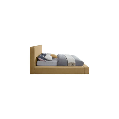 Dorian Camel Velvet Full Bed