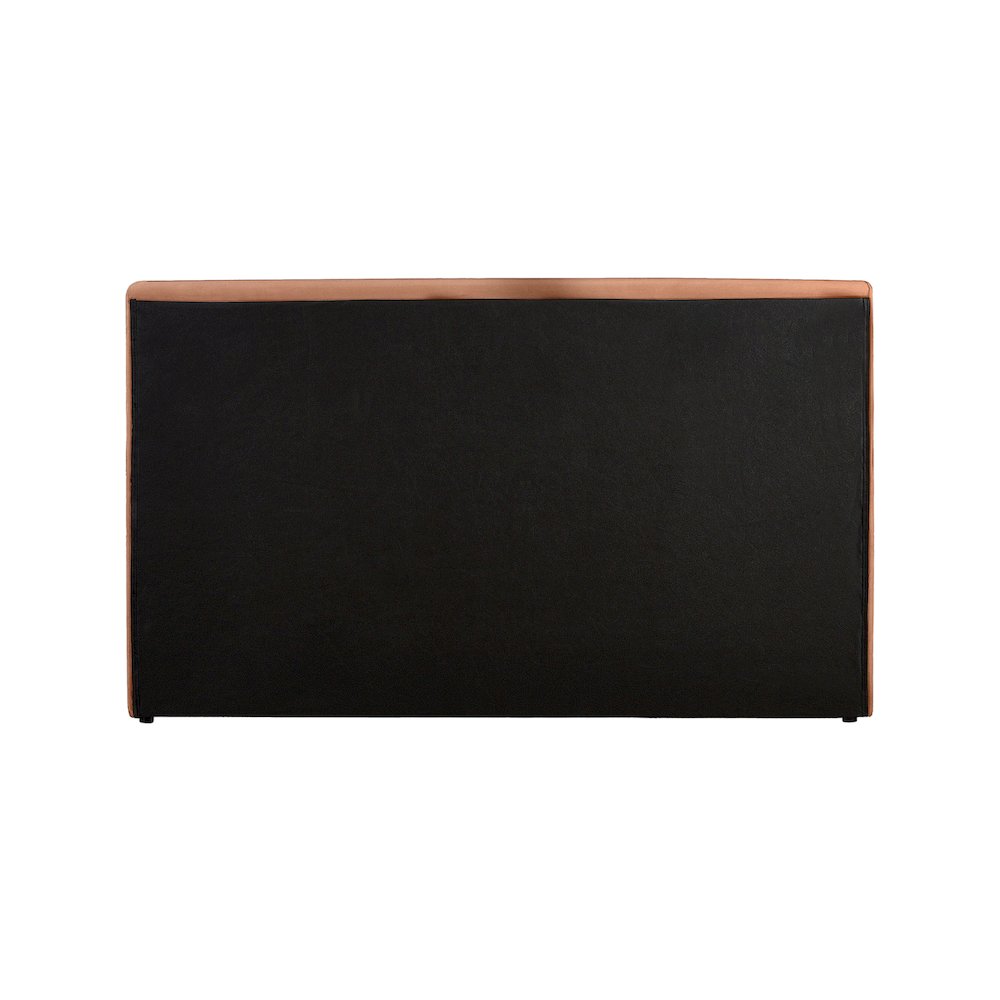 Dorian Cognac Velvet Full Bed