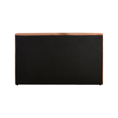 Dorian Cognac Velvet Full Bed