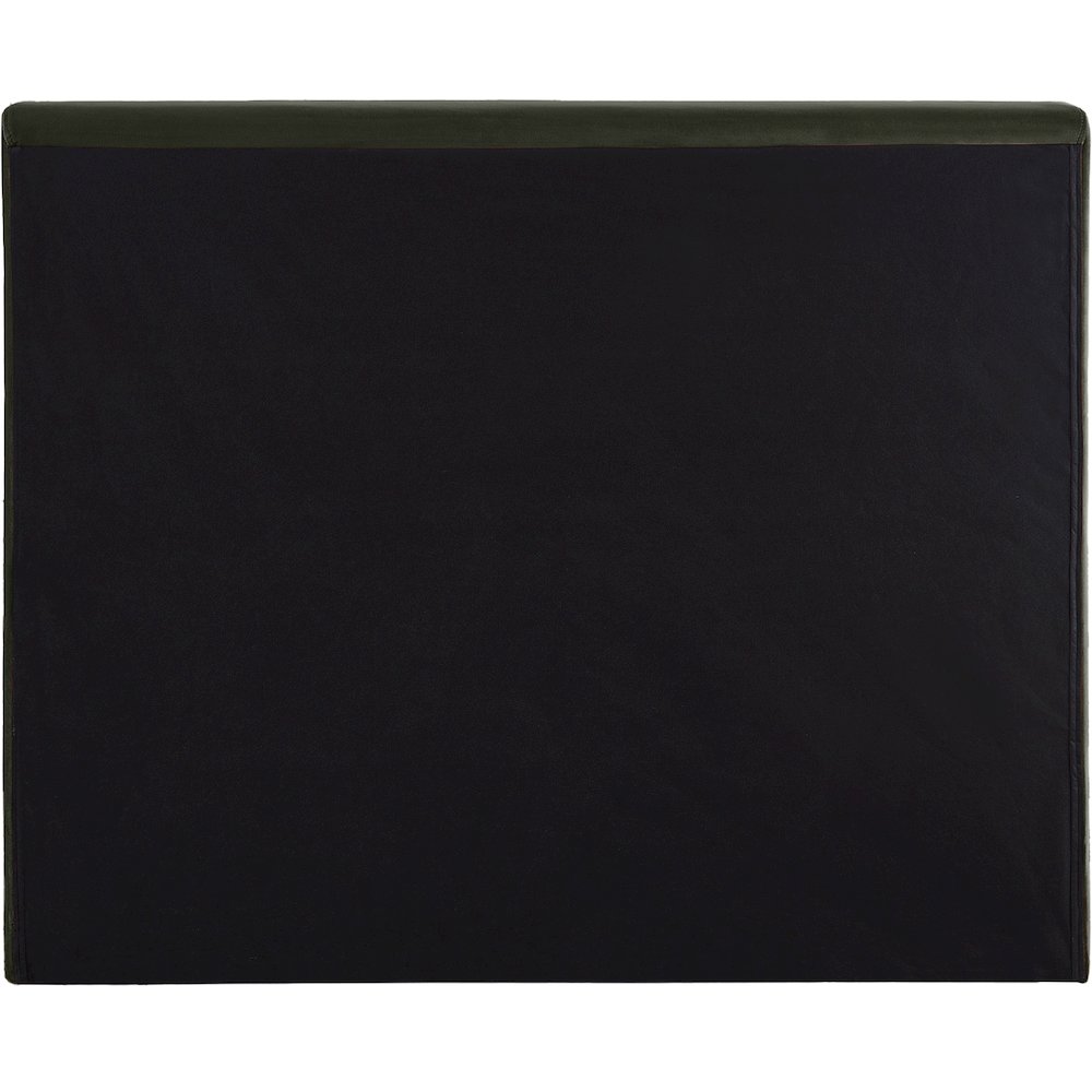 Dorian Green Velvet Twin Bed