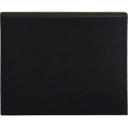 Dorian Green Velvet Twin Bed
