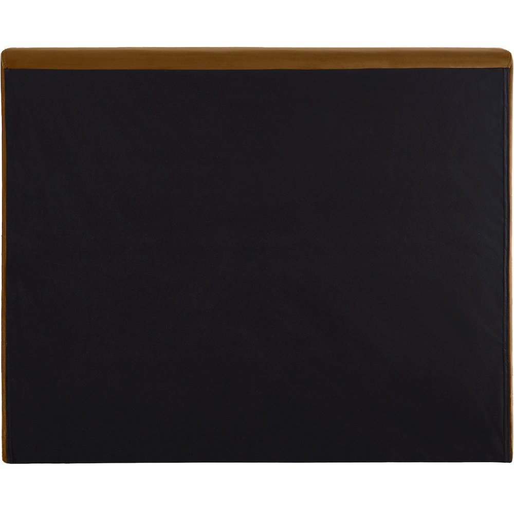 Dorian Saddle Velvet Twin Bed