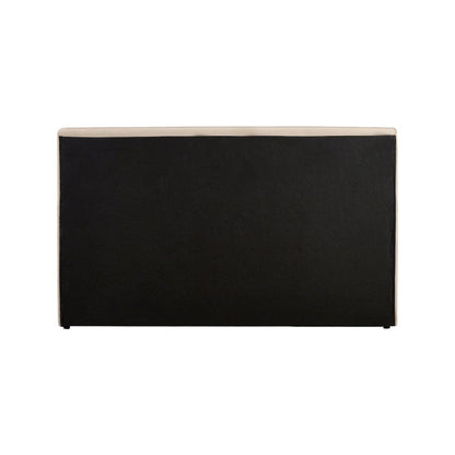 Dorian Taupe Velvet Full Bed