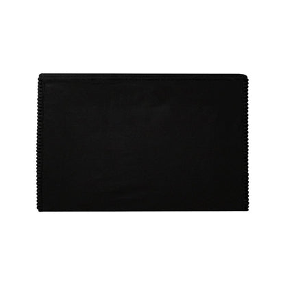 Drew Black Corduroy Fabric Twin Bed