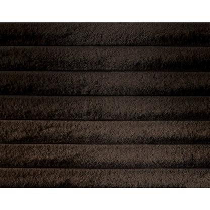 Drew Brown Corduroy Fabric Queen Bed