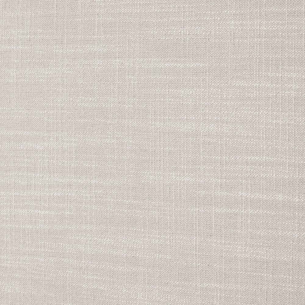 Emerson Cream Linen Textured Fabric Queen Bed
