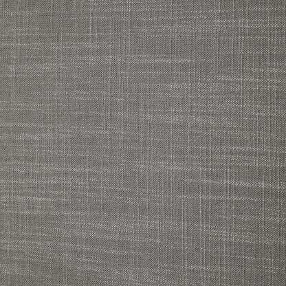 Emerson Grey Linen Textured Fabric Full Bed