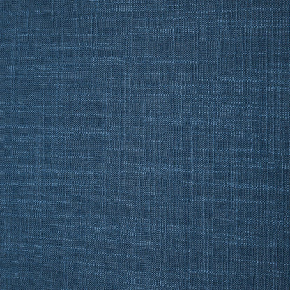 Emerson Navy Linen Textured Fabric Twin Bed