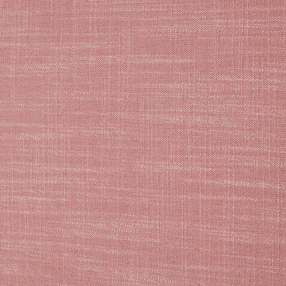 Emerson Light Pink Linen Textured Fabric Twin Bed