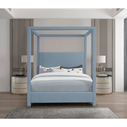 Emerson Sky Blue King Bed