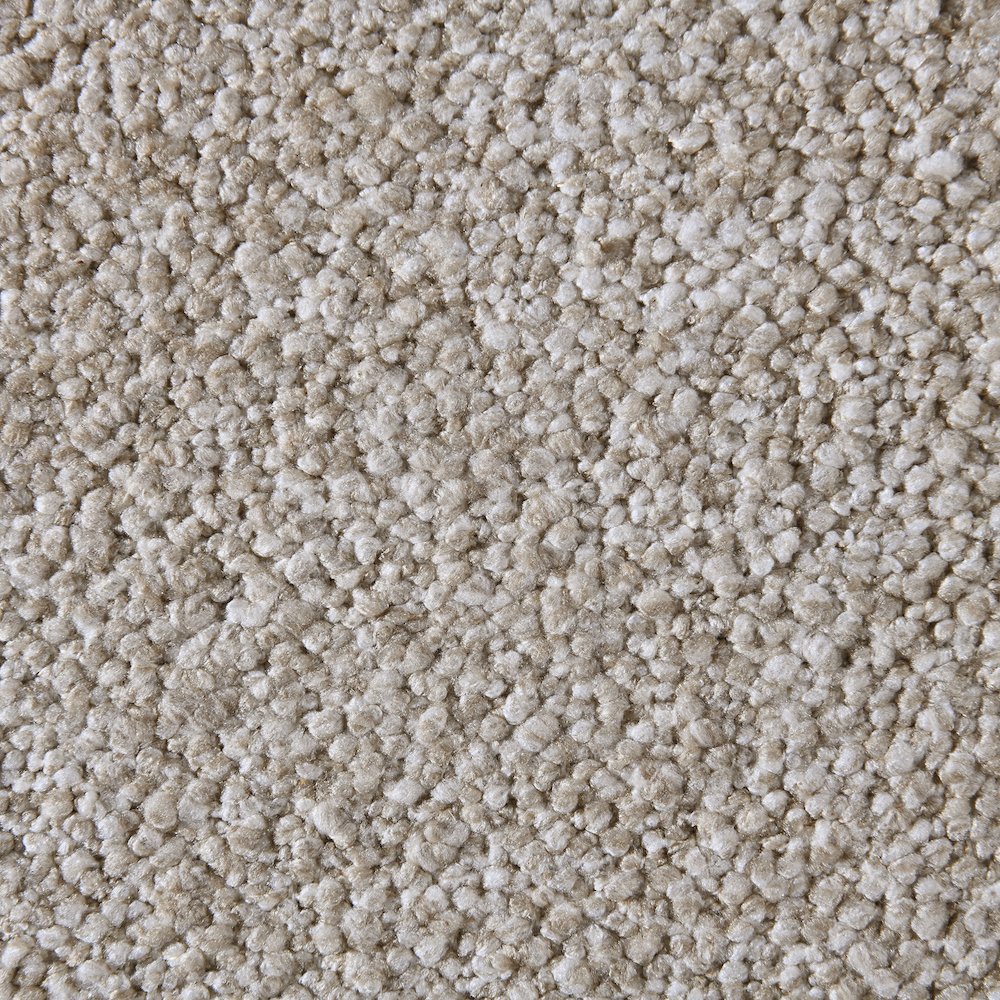Gavin Beige Chenille Fabric Full Bed