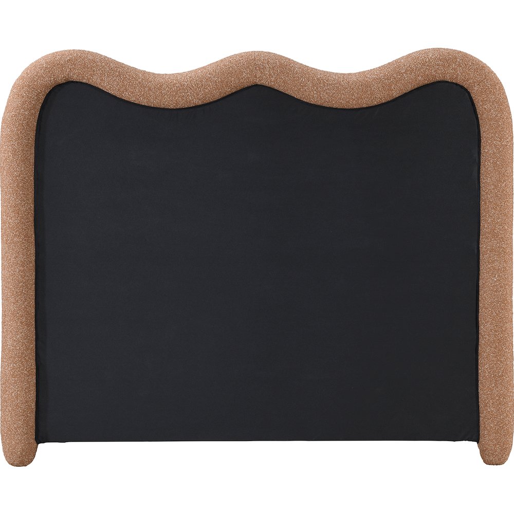 Gavin Cognac Chenille Fabric Full Bed
