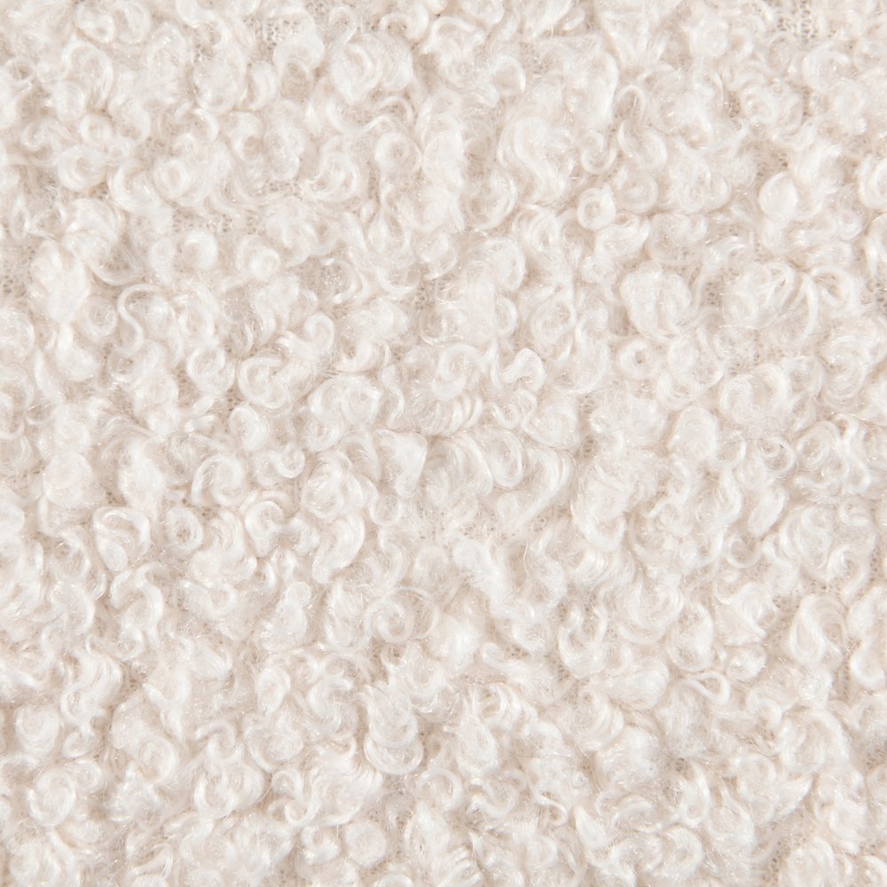 Genesis Cream Teddy Fabric King Bed