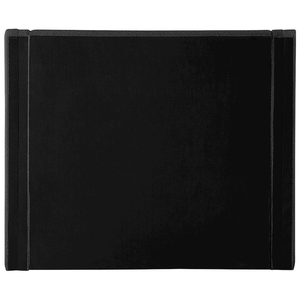 Halton Black Boucle Fabric King Bed