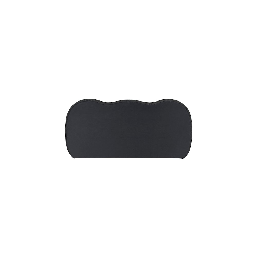 Hyde Black Boucle Fabric King Bed