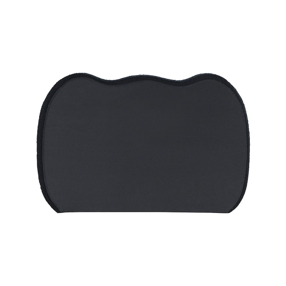 Hyde Black Boucle Fabric Twin Bed