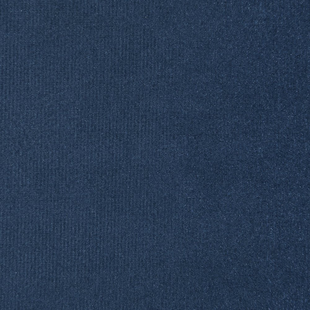 Ivy Navy & Cream Velvet Twin Trundle/Storage Bed