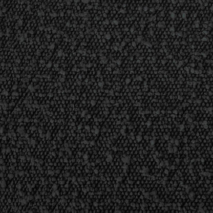 Kelly Black Boucle Fabric Queen Bed