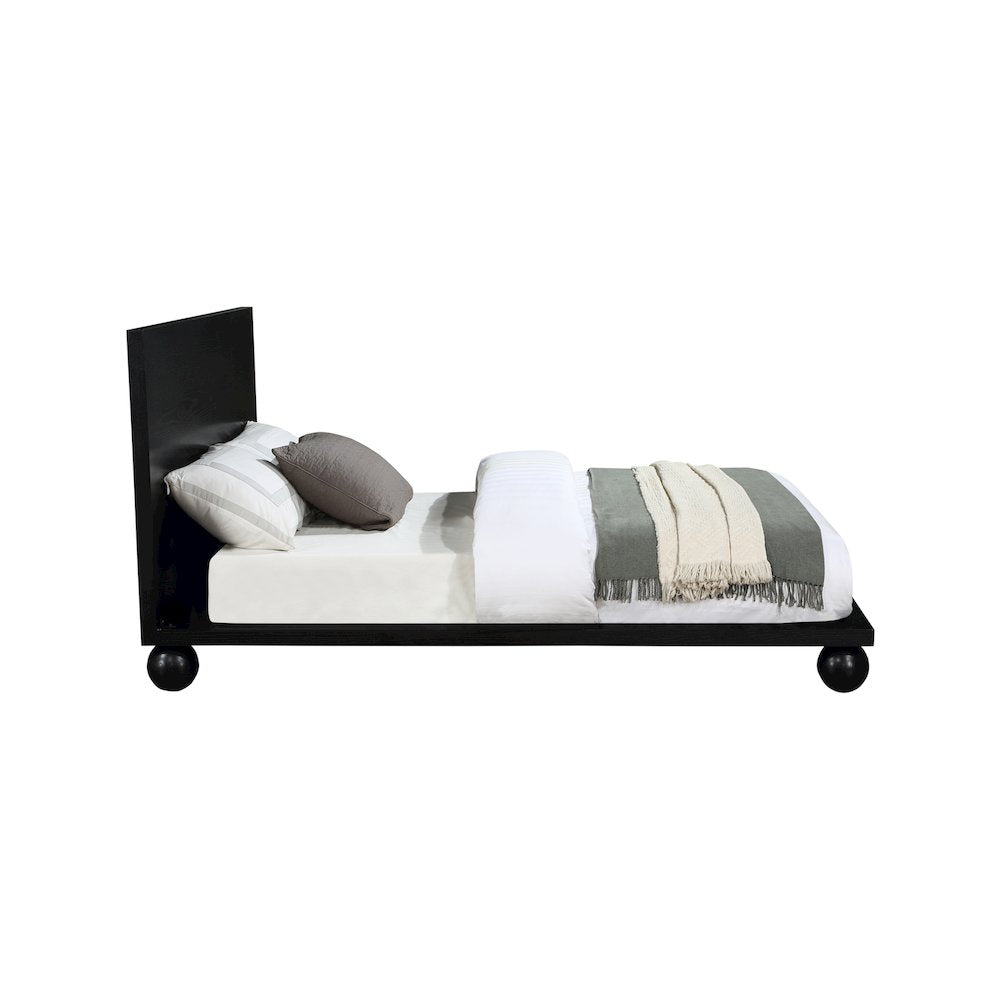 Kent Black King Bed