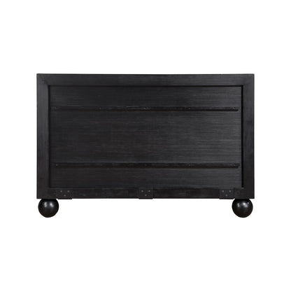 Kent Black King Bed