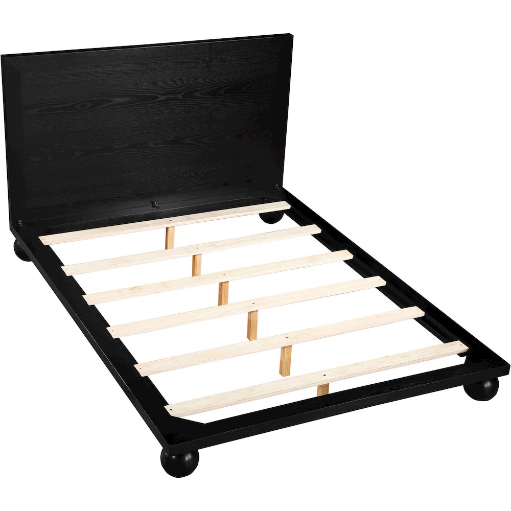 Kent Black King Bed