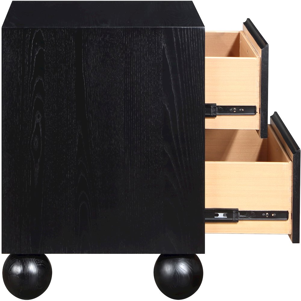 Kent Black Night Stand